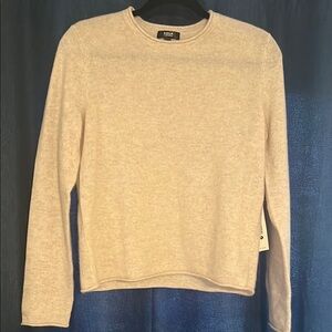 Aqua Women's Cream Sweater